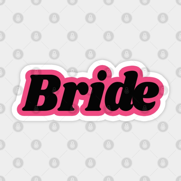 Bride Sticker by Polynesian Vibes